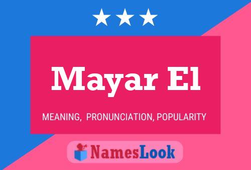 Mayar El Name Poster