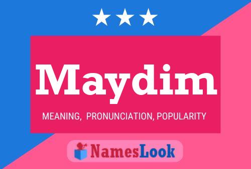 Maydim Name Poster