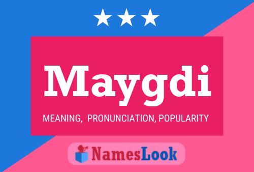 Maygdi Name Poster