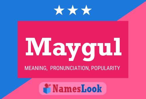 Maygul Name Poster