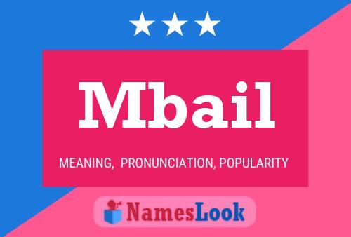 Mbail Name Poster