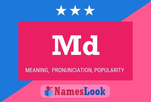 Md Name Poster