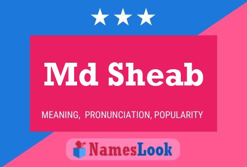 Md Sheab Name Poster