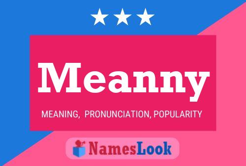 Meanny Name Poster