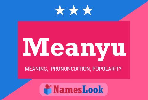 Meanyu Name Poster