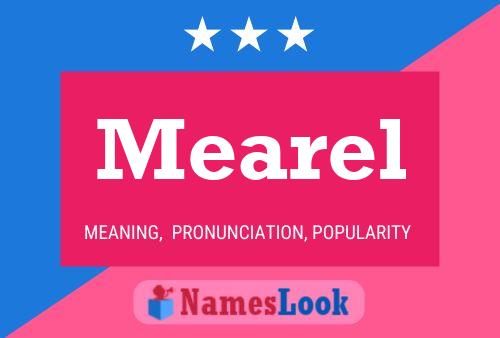 Mearel Name Poster