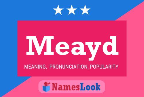 Meayd Name Poster