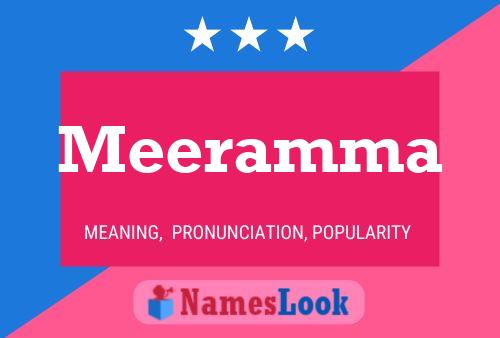 Meeramma Name Poster