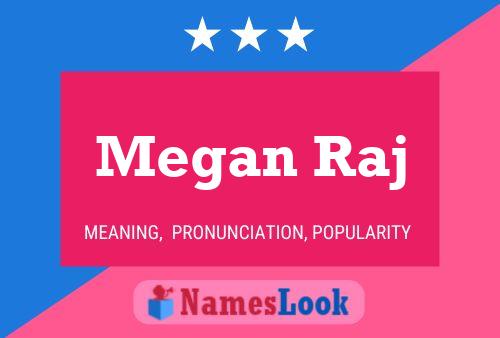 Megan Raj Name Poster