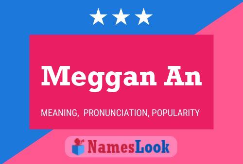 Meggan An Name Poster