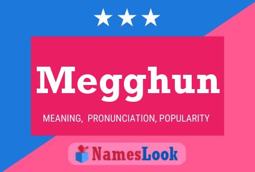 Megghun Name Poster