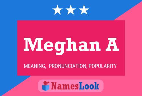 Meghan A Name Poster