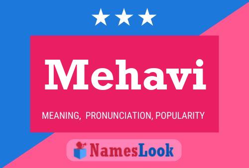 Mehavi Name Poster