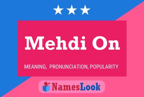 Mehdi On Name Poster