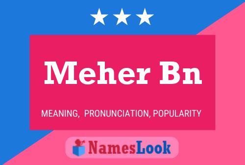 Meher Bn Name Poster