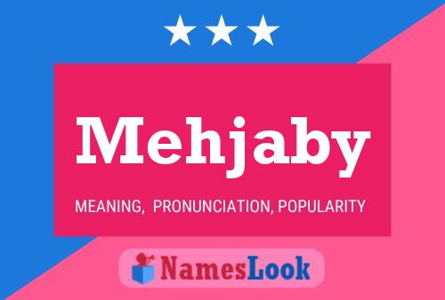 Mehjaby Name Poster