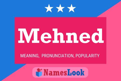 Mehned Name Poster