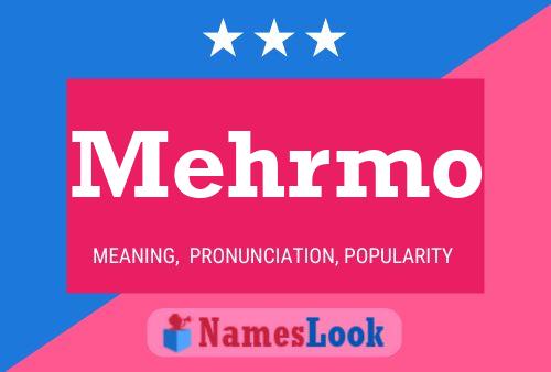 Mehrmo Name Poster