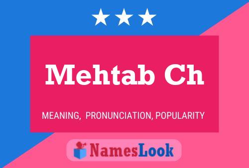 Mehtab Ch Name Poster