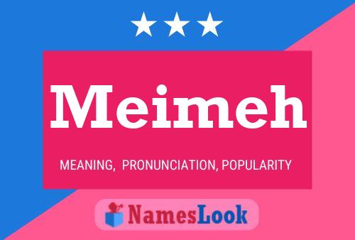 Meimeh Name Poster