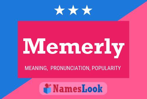 Memerly Name Poster