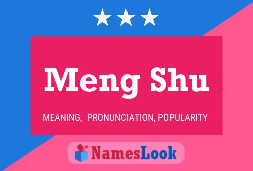 Meng Shu Name Poster