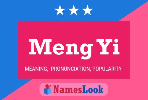 Meng Yi Name Poster