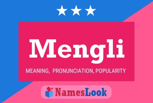 Mengli Name Poster