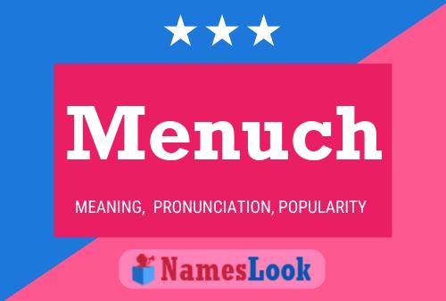 Menuch Name Poster