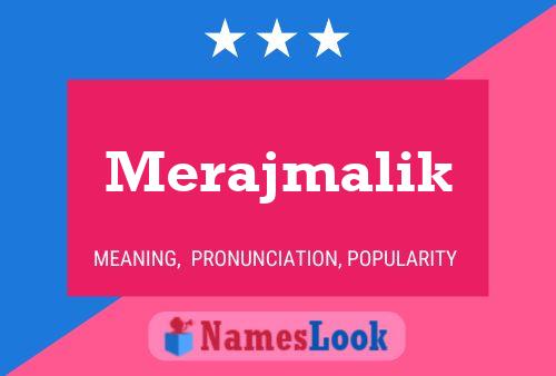 Merajmalik Name Poster