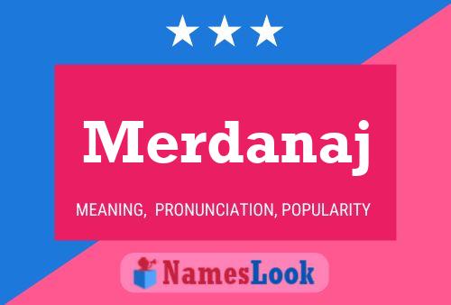 Merdanaj Name Poster