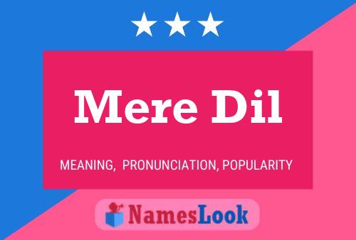 Mere Dil Name Poster