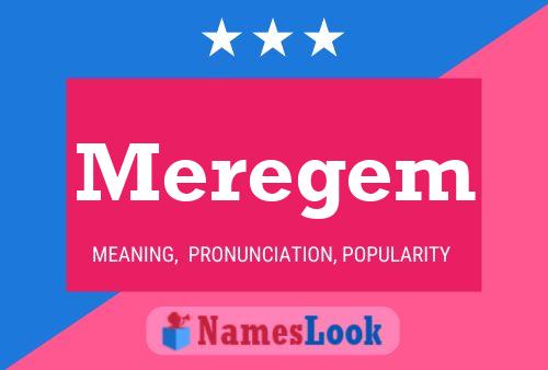 Meregem Name Poster