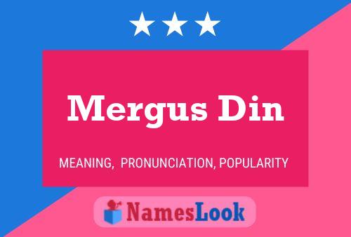 Mergus Din Name Poster