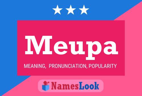 Meupa Name Poster