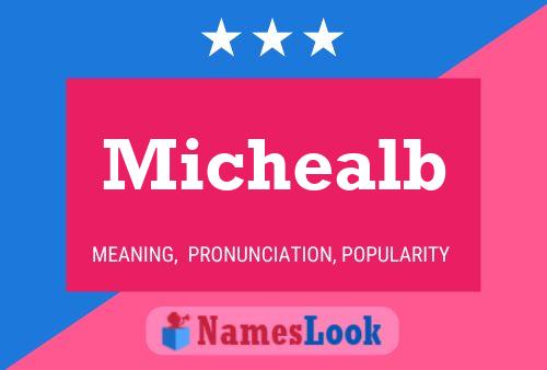 Michealb Name Poster