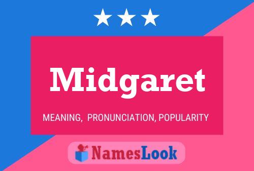 Midgaret Name Poster