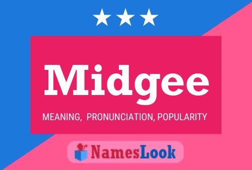 Midgee Name Poster