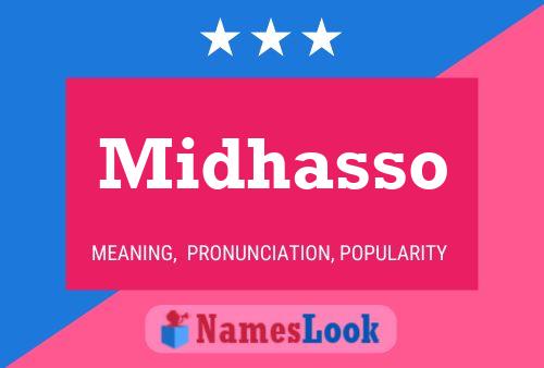 Midhasso Name Poster