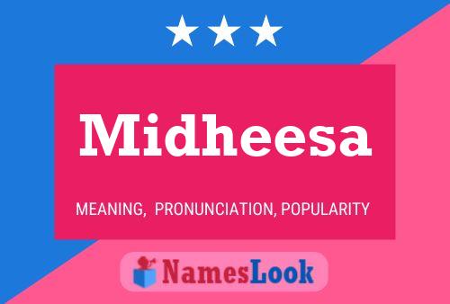 Midheesa Name Poster