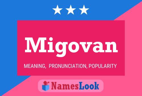 Migovan Name Poster