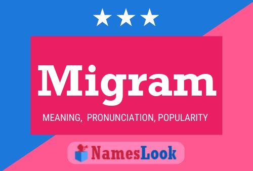 Migram Name Poster