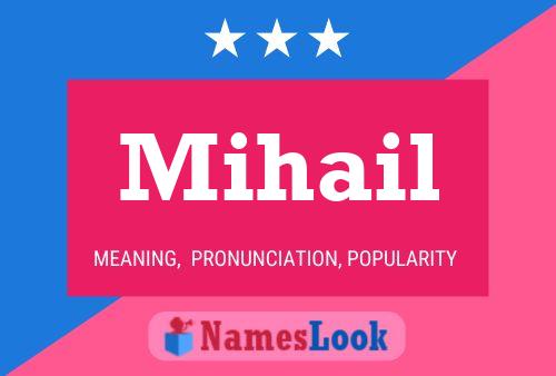 Mihail Name Poster