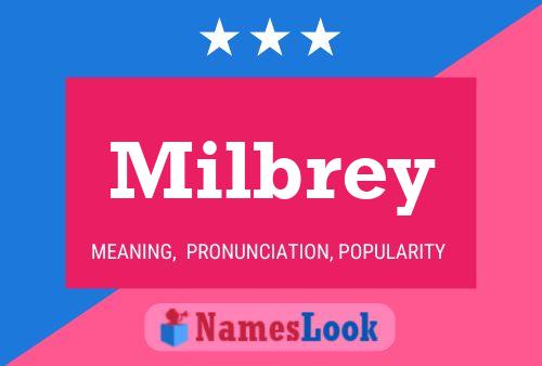 Milbrey Name Poster