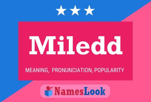 Miledd Name Poster