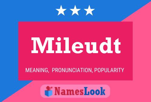 Mileudt Name Poster