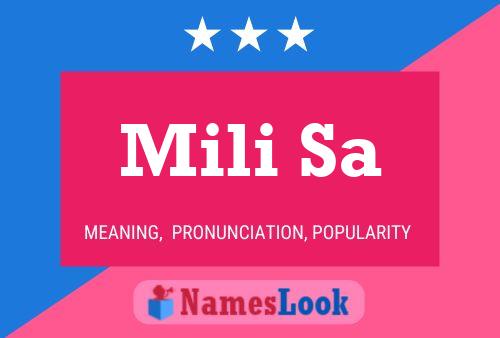 Mili Sa Name Poster