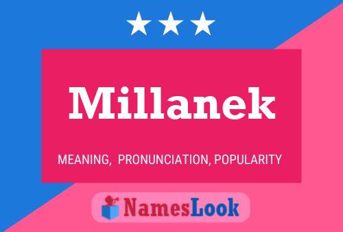 Millanek Name Poster