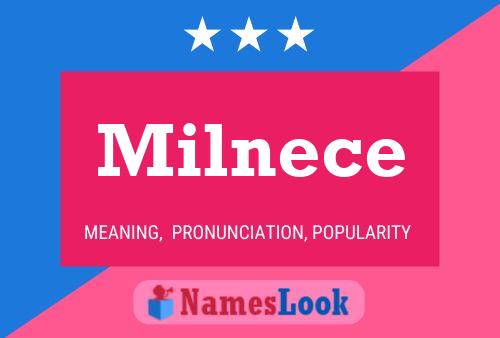 Milnece Name Poster