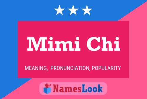 Mimi Chi Name Poster